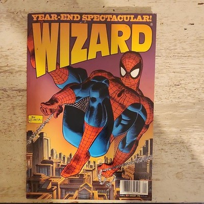Wizard #53 Spider-Man Comic Book Magazine January 1996 Illustrated