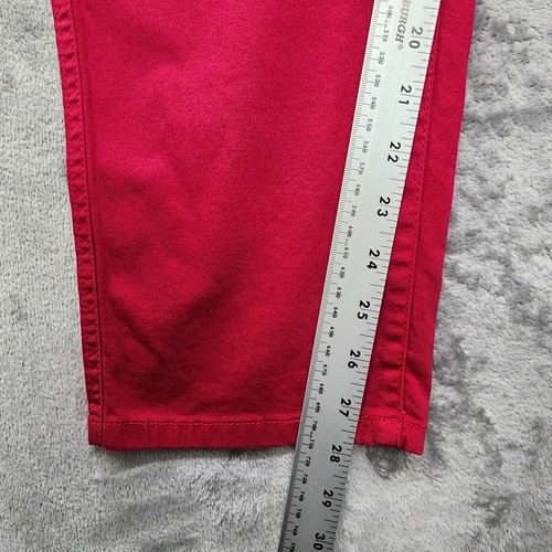 Jessica London Jeans Womens 18P PETITE Pink Stretch Denim Straight-Leg Jegging - Picture 12 of 14