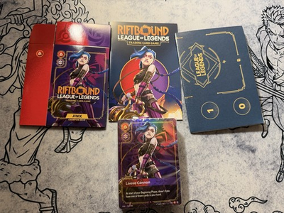 #ad League Of Legends Riftbound Jinx Champion Deck $18.99