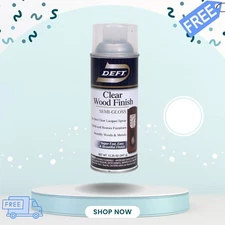 12.25oz Clear Wood Finish Semi-Gloss, Set of 6