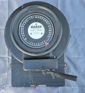 Marsh Model R 1" 25mm Stencil Maker Machine - Tested!