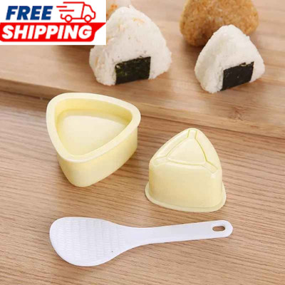 Onigiri Sushi Rice Ball Mold Triangle Bento Press Maker DIY Kitchen Tool