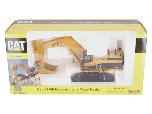 Norscot 55098 1:50 Scale CAT 5110B Hydraulic Excavator With Metal Tracks MT/Box