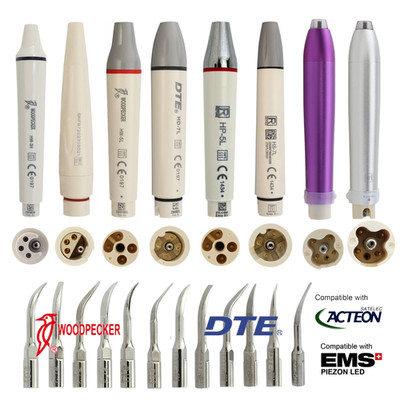 Satelec Acteon Newtron Handpiece Dental Ultrasonic Scaler EMS Woodpecker Tip