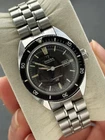 Omega Seamaster 120 Automatic w/ Papers Watch Vintage 1968 Steel & Black 31x37mm