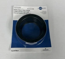 Insinkerator Matte Black Kitchen Garbage Disposal Extended Mount Sink Flange