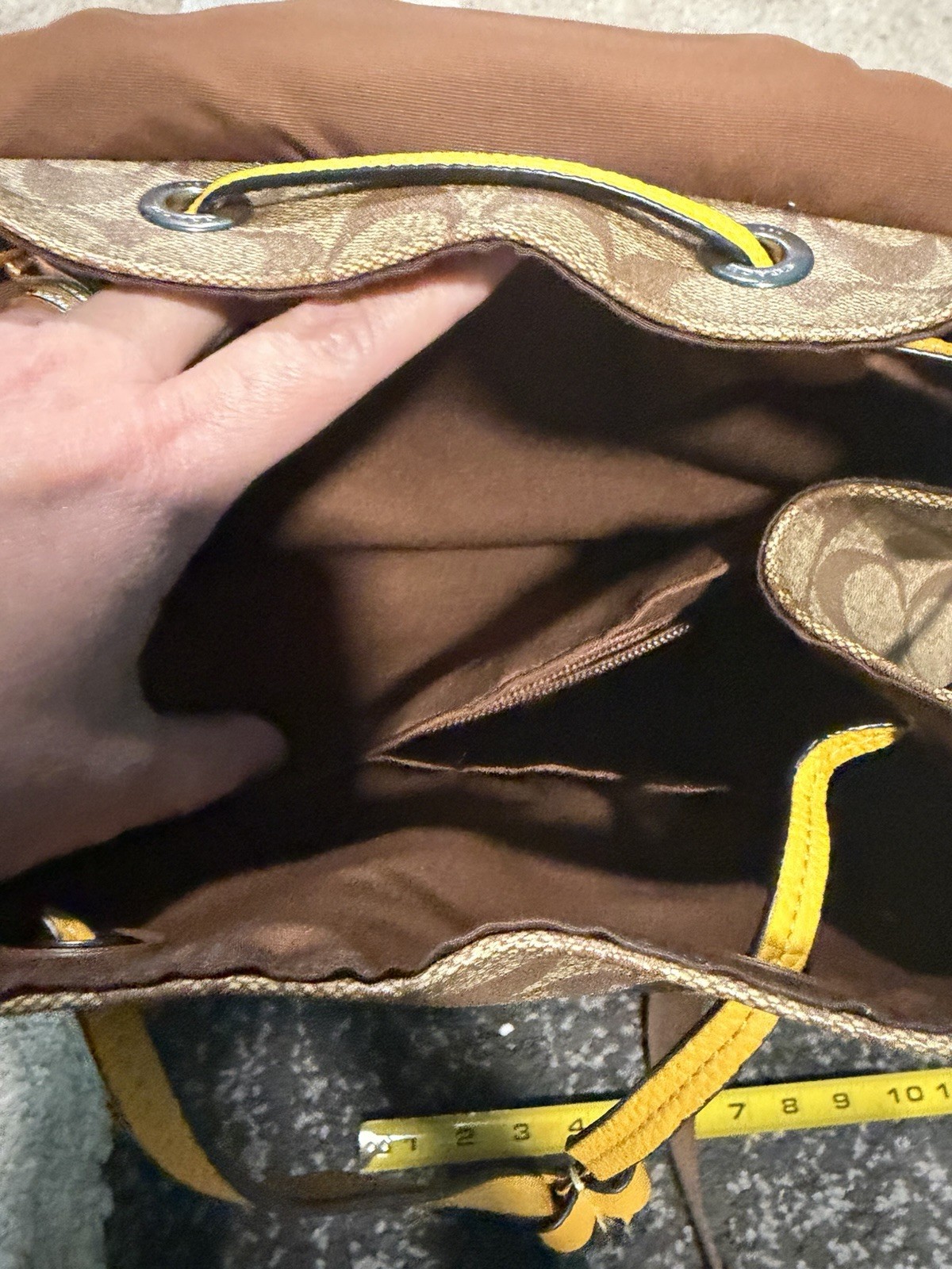 Coach Backpack - image 6