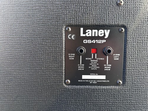 Laney GS412P Speaker Cabinet - Picture 7 of 7