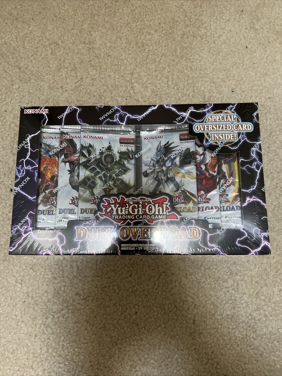 duel overload 3箱 YUGIOH Duel Overload Box Factory Sealed 1st Edition