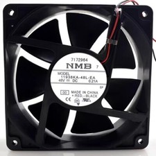 NMB 11938KA-48L-EA 12038 DC48V 0.21A 12CM 2-Wire Inverter Cooling Fan