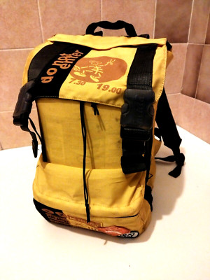 Invicta backpackYellow USED good imported direct from Milan Italy!!!!!!