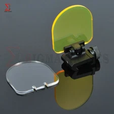 2 Shield Lens Protector Airsoft Sight Cover For Picatinny Rail Mount For Scopes