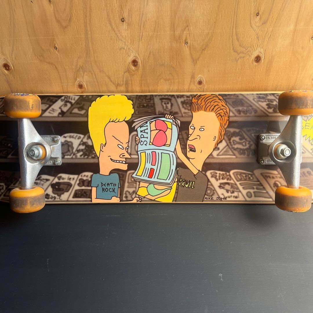 ビーバス&バッドヘッド スケボー ビンテージ サンタクルーズ Santa Cruz Beavis & Badhead Skateboard Vintage Rare