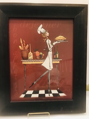 Sassy Female Chef Kitchen Decor