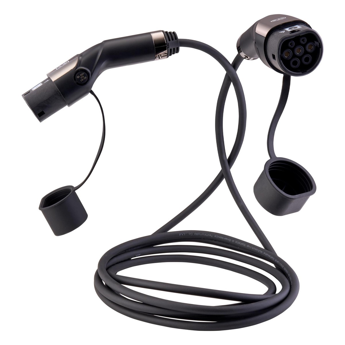 Type 1 And Type 2 Ev Charger Type 2 Ev Plug 16a Three Phase Car Side Mennekes Iec 62196 2 European - View #4