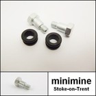 Classic Mini Radiator Top Bracket Fitting Kit For TWO Piece Cowling Surround