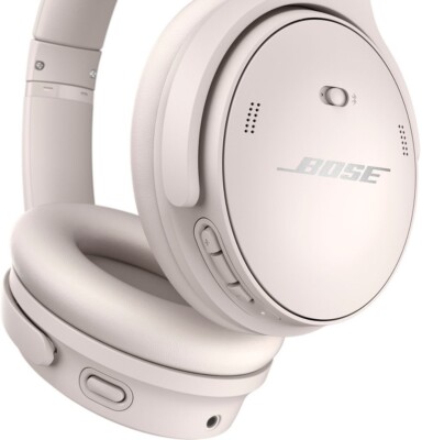 Brand New Bose QuietComfort 45 Wireless Headphones - White Smoke