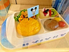Tokyo Disney Resort Kids Plate Disney Resort Line Monorail