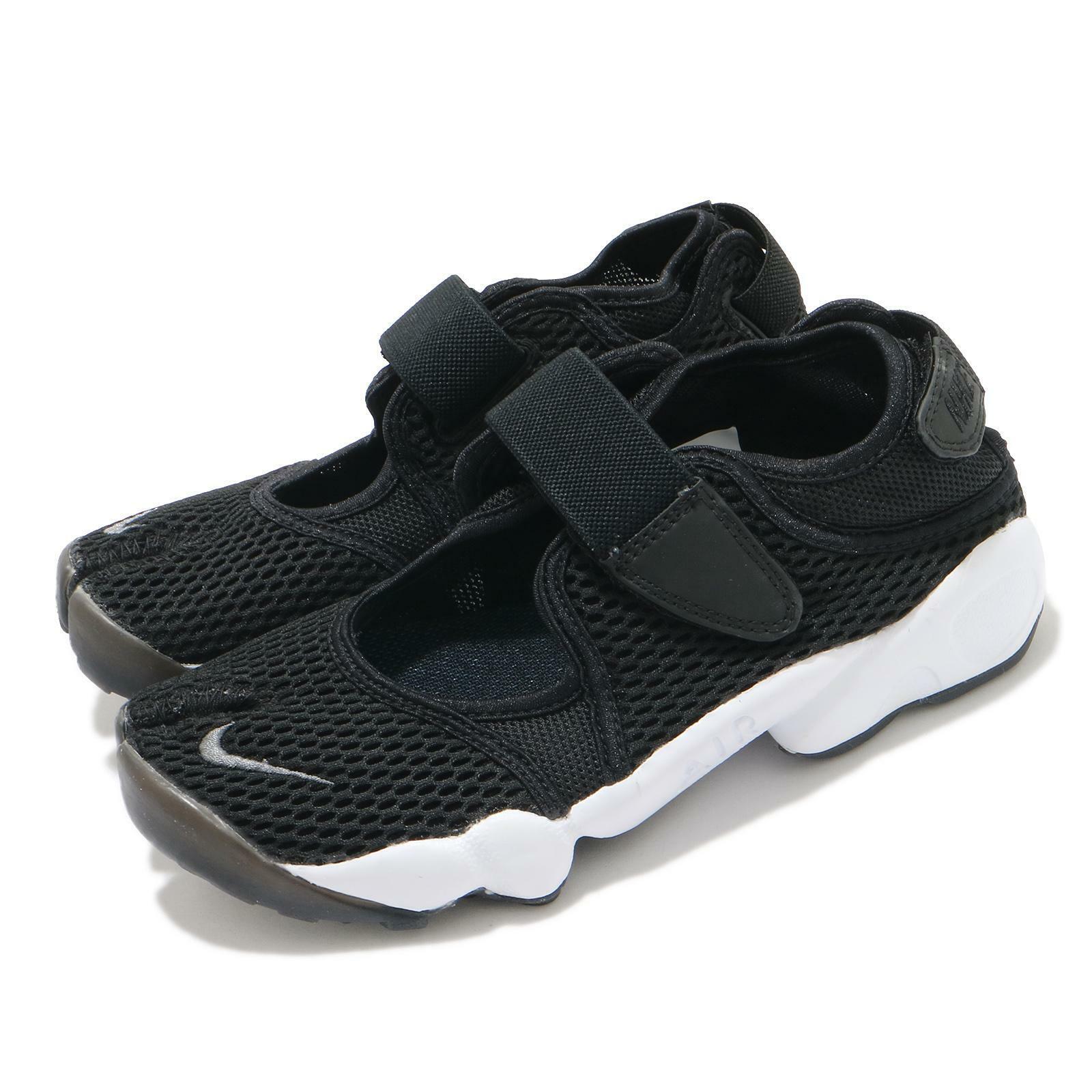 Nike Wmns Air Rift BR Breeze Black White Women Shoes Sandals 848386-001 | eBay