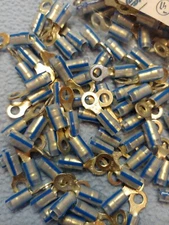 (1000) RBT863M T&B Sta-kon Tefzel Insul #8 Bolt 16-14 awg Terminal Connectors