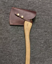 axe chopper cover Blade hatchet bag scabbard sheath holster cow leather MY2