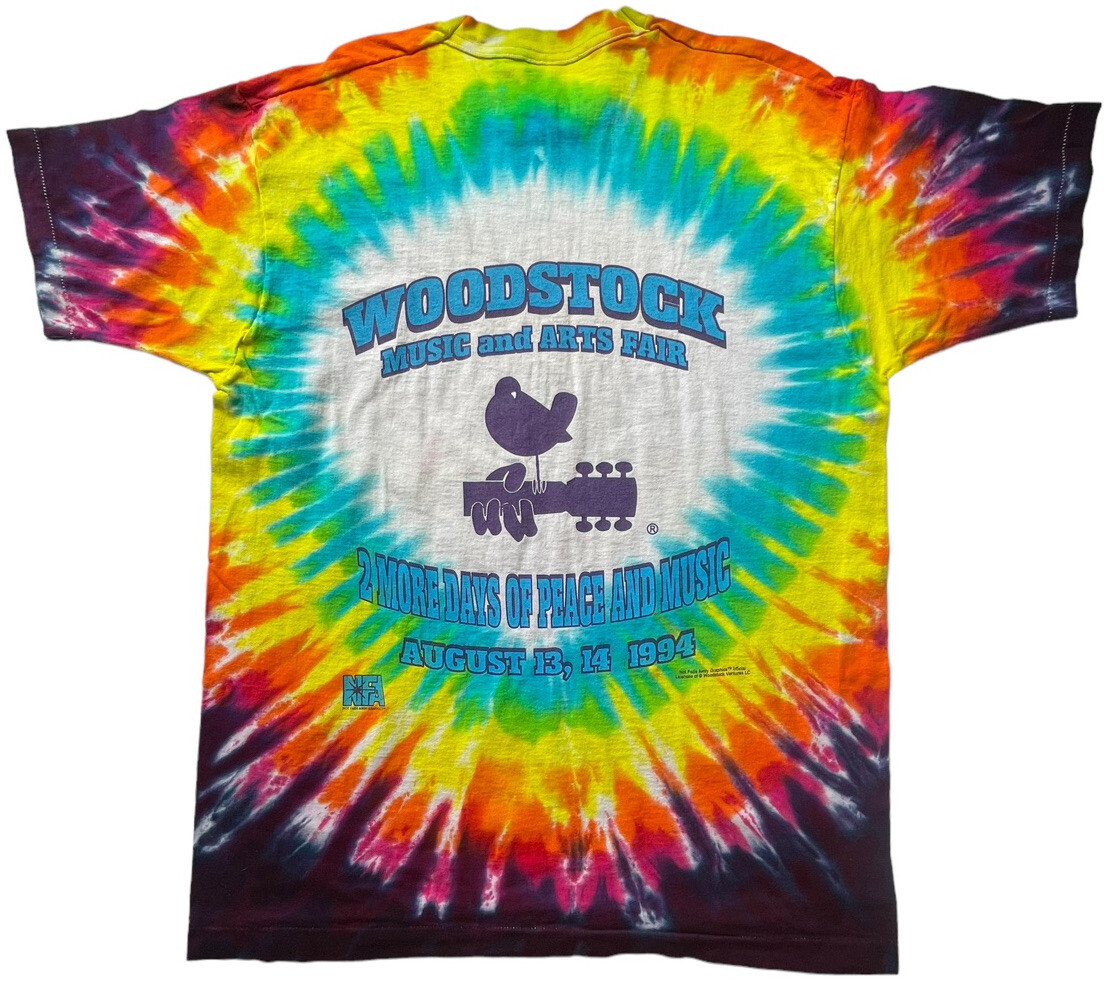 Woodstock '94 Shirt Single Stitch Mens XL Music Arts Fair