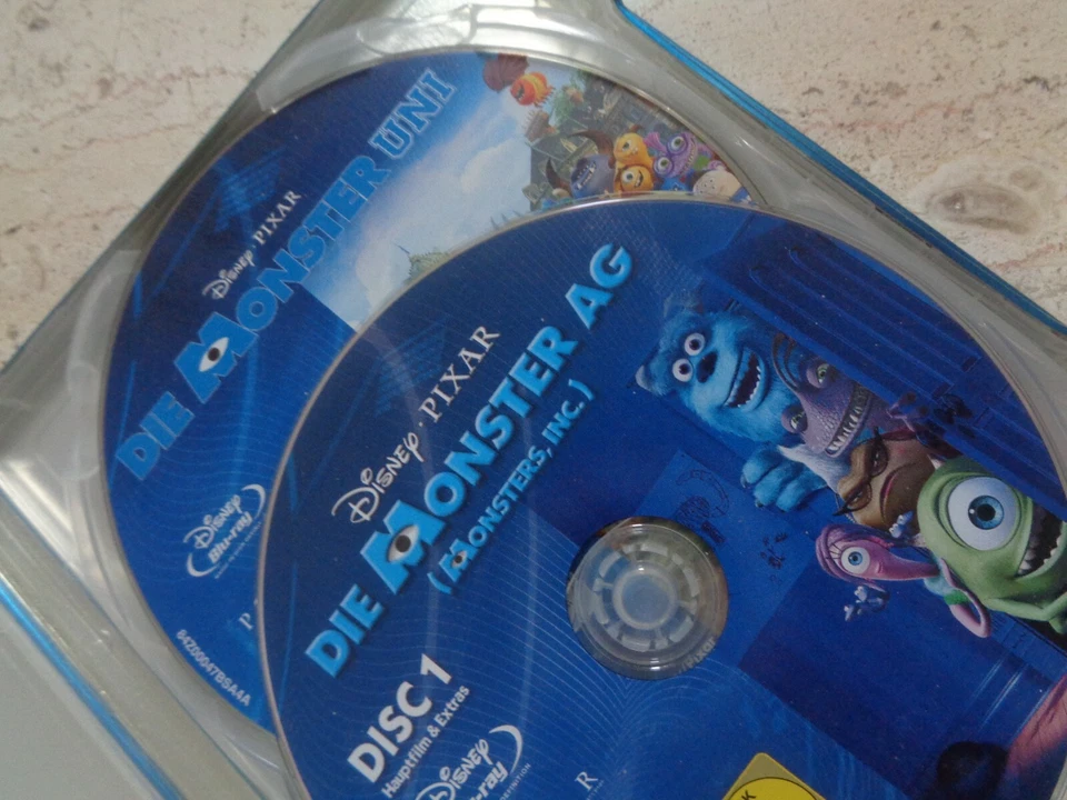 MONSTERS INC & MONSTERS UNIVERSITY 2Disc Blu-ray SteelBook DOUBLE FEATURE DISNEY - Image 4 of 4