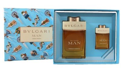 BVLGARI / BULGARI BVLGARI BULGARI MAN Terrae Essence Set 100 ml EDP Spray + 15 ml EDP Spray SALE
