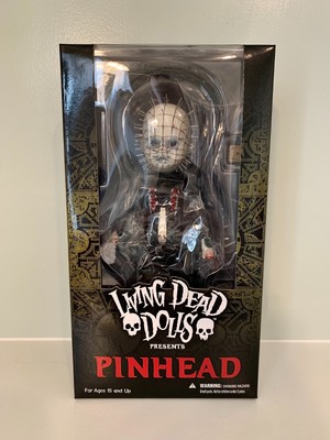 MIB Mezco Living Dead Dolls 10  Pinhead Hellraiser III 3 Hell On Earth 2016