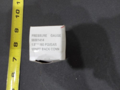 New 160 PSI Pressure Gauge Item #99301414 Dial 1.5" - 1/8" NPT - Picture 5 of 5