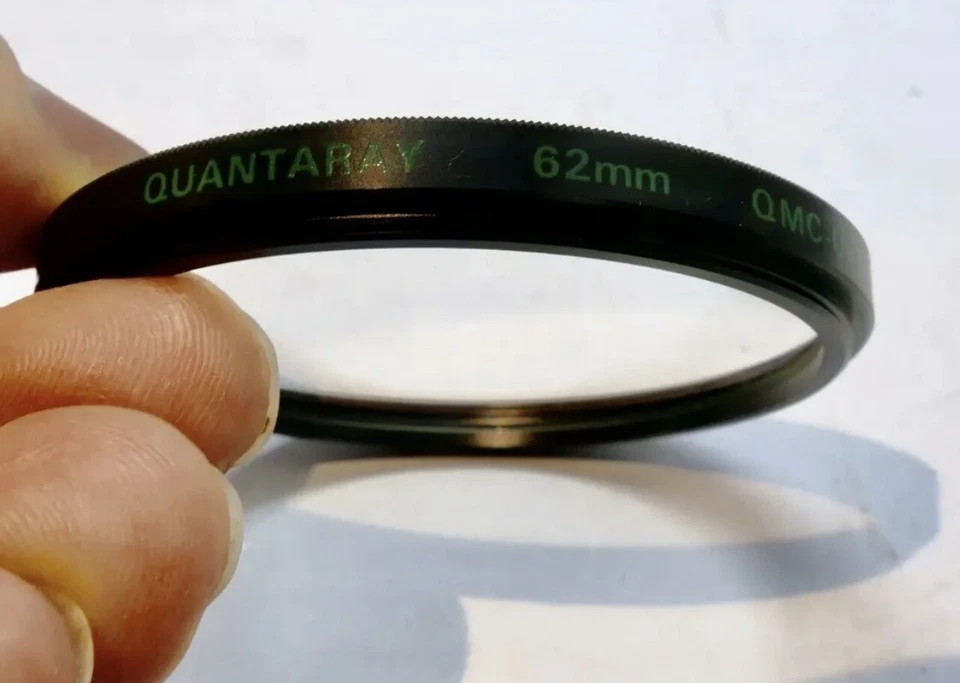 Quantaray UV Lens Filter 62mm Multi-Coated, Brand New! Fast Free Shipping! NWT! - Image 2 of 4