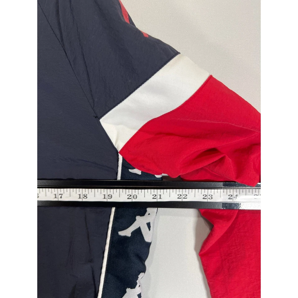 Kappa Authentic sportswear embroidered Logo Wind Breaker Jacket Blue Size: M - Image 4 of 4