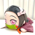 Sega Demon Slayer Anime Nesoberi Lying Down Plush Toy Doll SG95561 Nezuko Normal