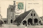 Old postcard Egreville - Place du Marche (1038833)