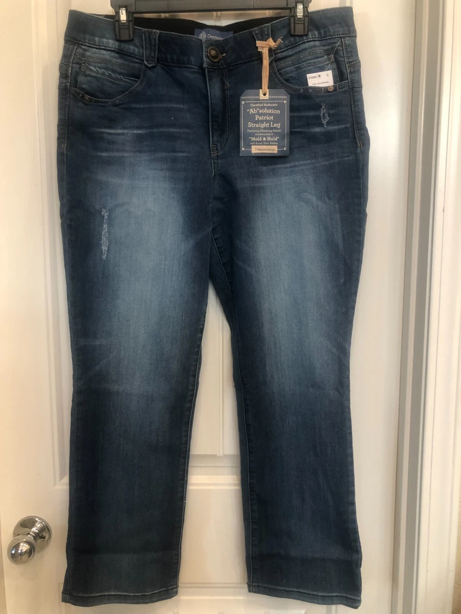 Democracy women's ab top solution straight leg jean