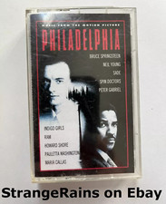 Philadelphia Original Soundtrack Cassette Tape - PLAY TESTED / SOUNDS GREAT