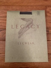 NIP QVC Legacy Control Top Legwear Opaque Tights Cobblestone Size A A31857