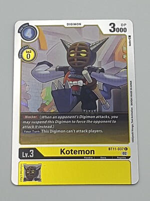 Digimon TCG Kotemon NM