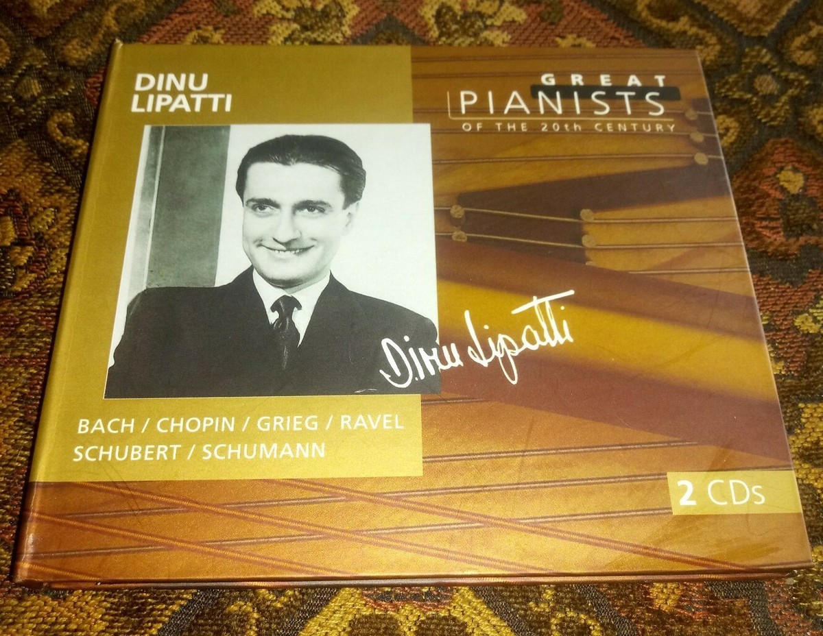 Great Pianists 20th Century Lot 2 CD Sets- Dinu Lipatti