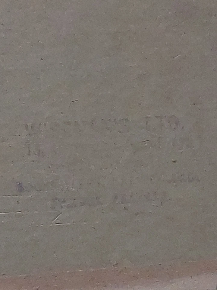 Antigua impresión enmarcada de escena Danseuse Sur de Edgar Degas 1834-1917, 29 cm X 20 cm Foto 4 de 4