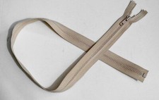 31 inch Beige Separating 5V Vislon YKK Molded Plastic Zipper New 