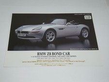 BMW Z8 Bond Car  - Modell  - Ausschnitt / Prospekt Kyosho  (ZH)