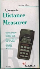 Ultrasonic Distance Measurer 63-1005 3 Feet To 60 Feet Very Good