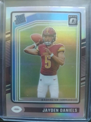 2024 Panini Donruss Optic - Rated Rookie Jayden Daniels #248 Holo Prizm (RC)
