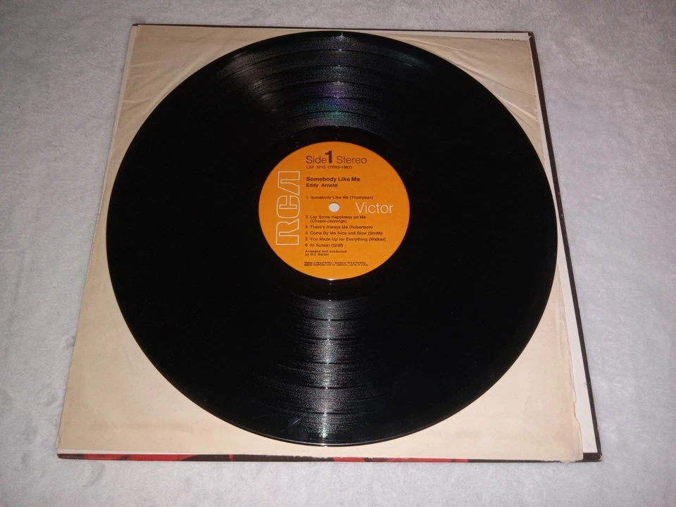 Eddy Arnold – Somebody Like Me Vinyl LP Record Album LSP-3715 - Image 4 of 4