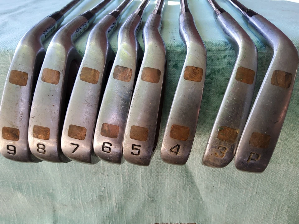 Square Two POWERCIRCLE XL CONJUNTO de 8 IRON RH, eixo de aço regular #P,3,4,5,6,7,8,9 - Imagem 2 de 4