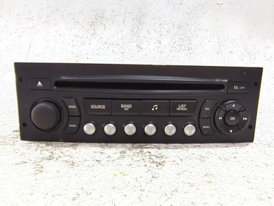 96591229XT AUDIOSYSTEM / RADIO-CD / 75733 FÜR PEUGEOT 207/207+ WA_, WC_ 1.6 HD