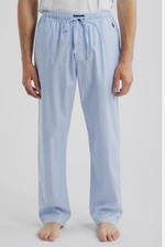Polo Ralph Lauren Men's Pajama Pants 2X Blue Woven Striped NWT