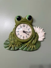VTG Haven Frog Wall Clock Burwood Products 1970’S . Does Not Work.