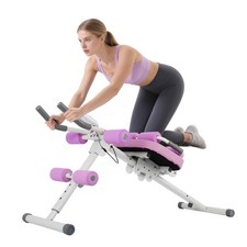 6 in 1 Core Workout Machine Multifunctional Adjustable Ab Trainer Machine